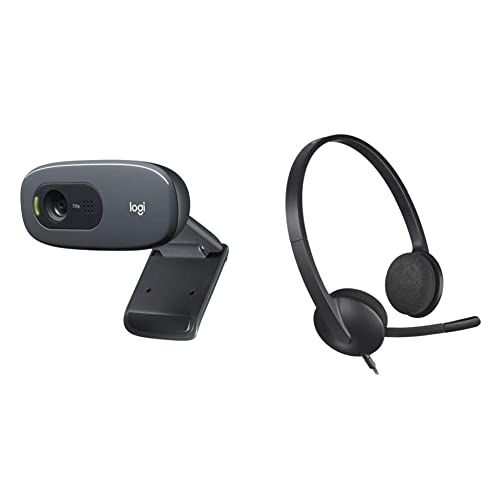ロジクール Webカメラ USB ヘッドセット 在宅勤務 セット [ C270 + H340r ] 国内正規品 国内発送 d269fb16