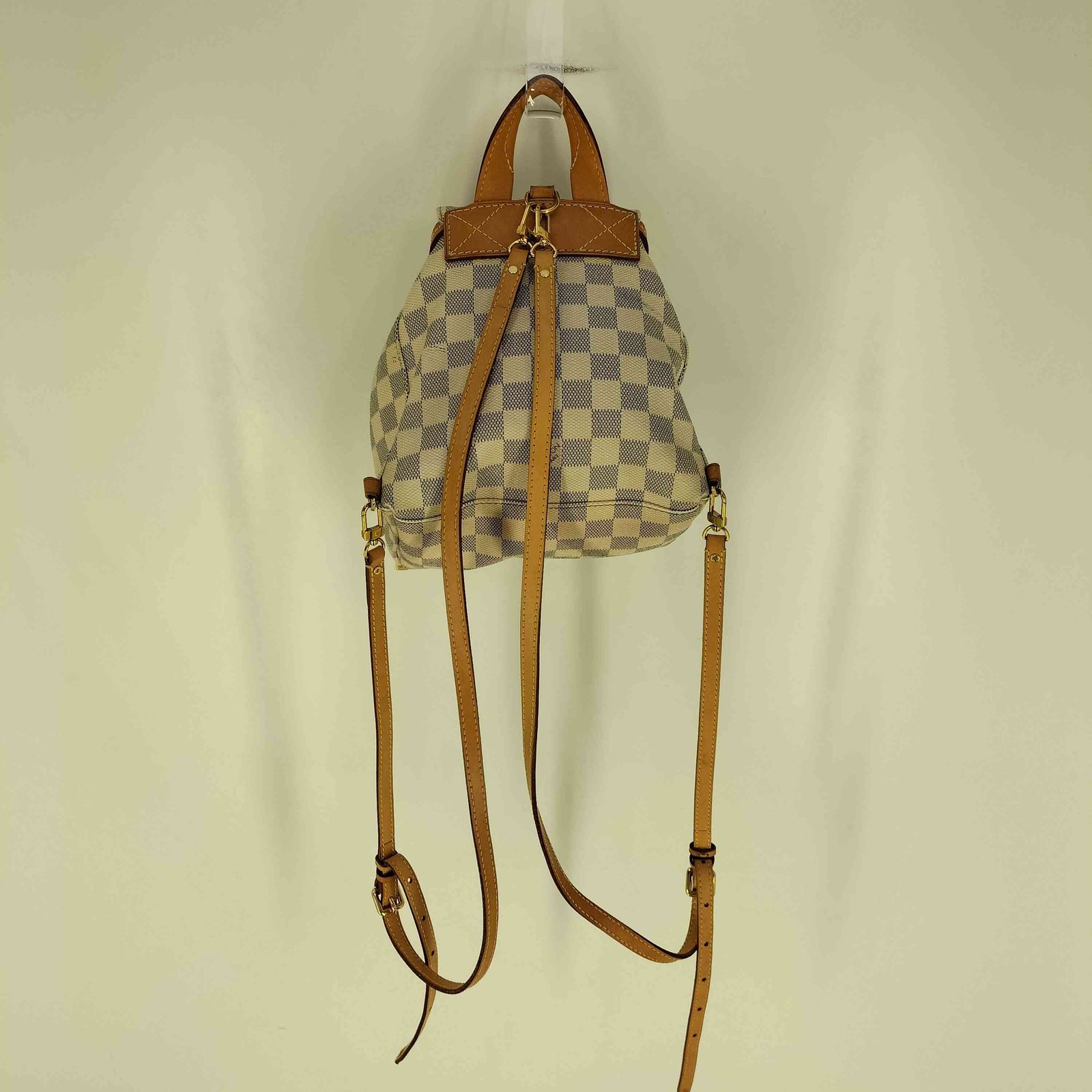 ルイヴィトン LOUIS VUITTON ダミエ・アズール スペロンBB PVC 