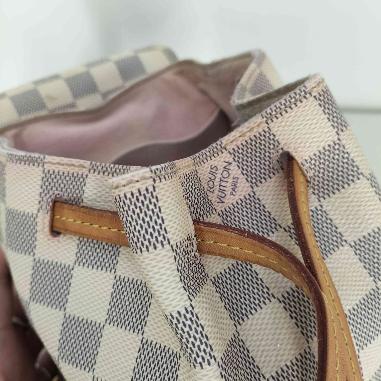ルイヴィトン LOUIS VUITTON ダミエ・アズール スペロンBB PVC 