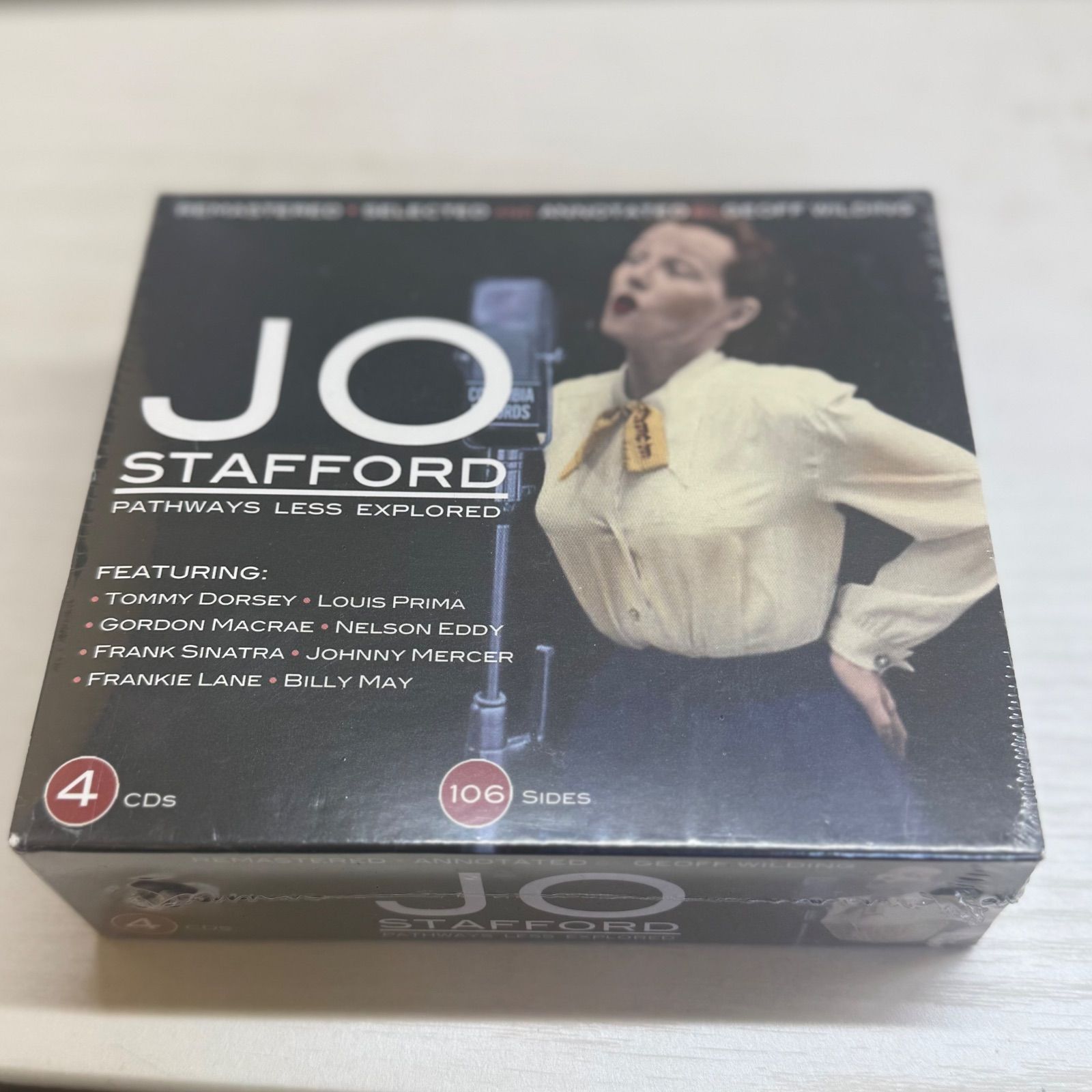JSP RECORDS JO STAFFORD PATHWAYS LESS EXPLORED 4CD BOX SET JSP979 新品未開封 ジョー・スタッフォード ボックスセット