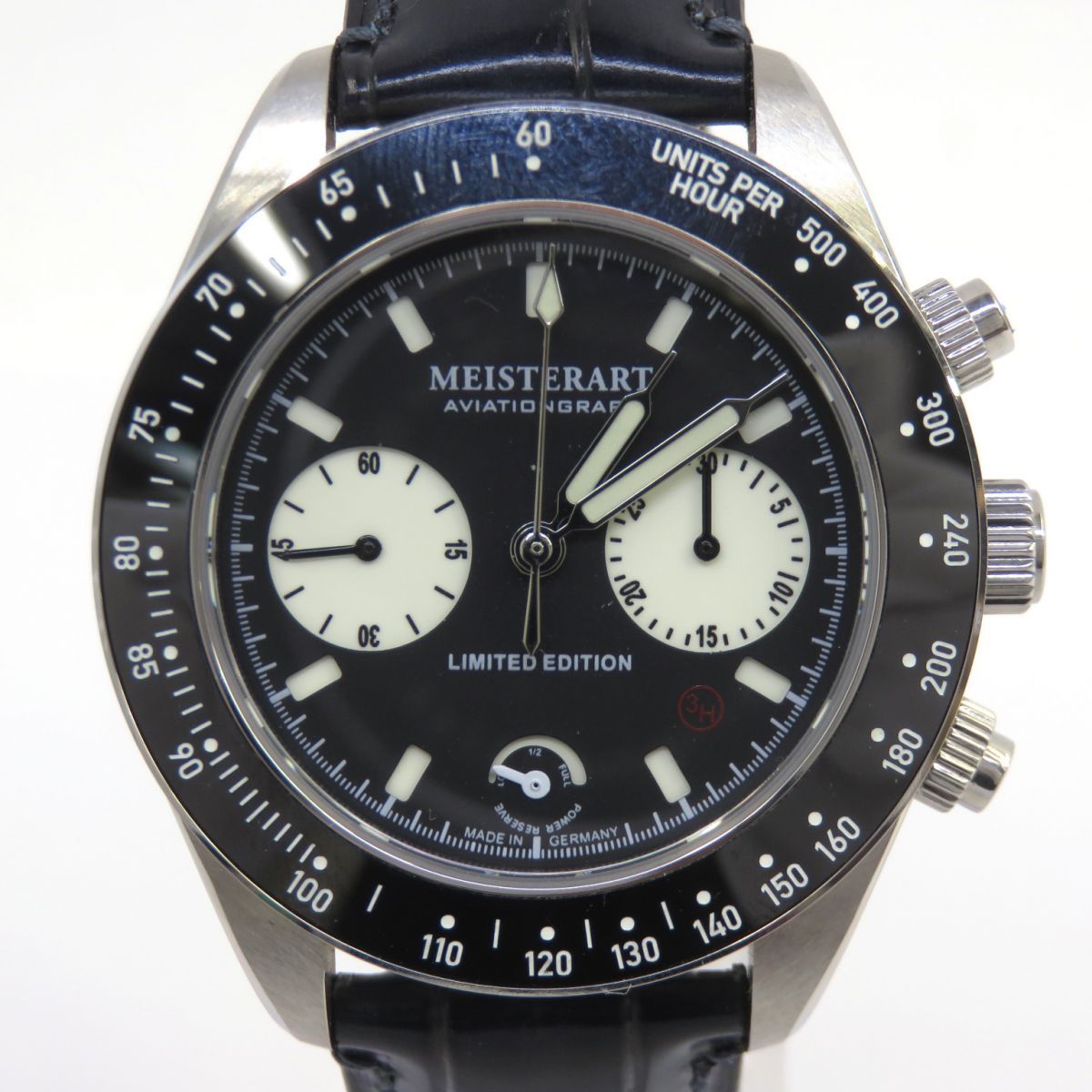 MEISTERART マイスターアート AVIATIONGRAPH LIMITED EDITION 手巻き 腕時計 ※中古 23,100円