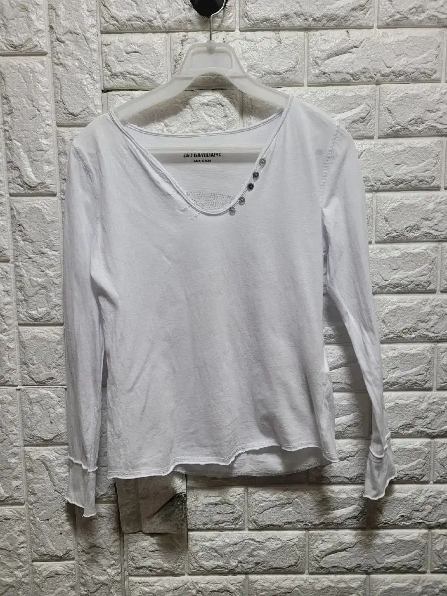ZADIG&VOLTAIRE 白 ロングスリーブ Tシャツ 6,379円