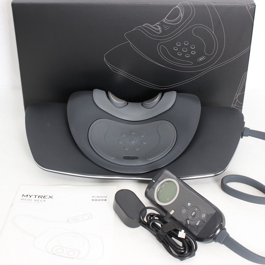 【美品】MYTREX MEDI NECK MT-MDN24B ネックストレッチャー EMS 創通メディカル マイトレックス 本体
