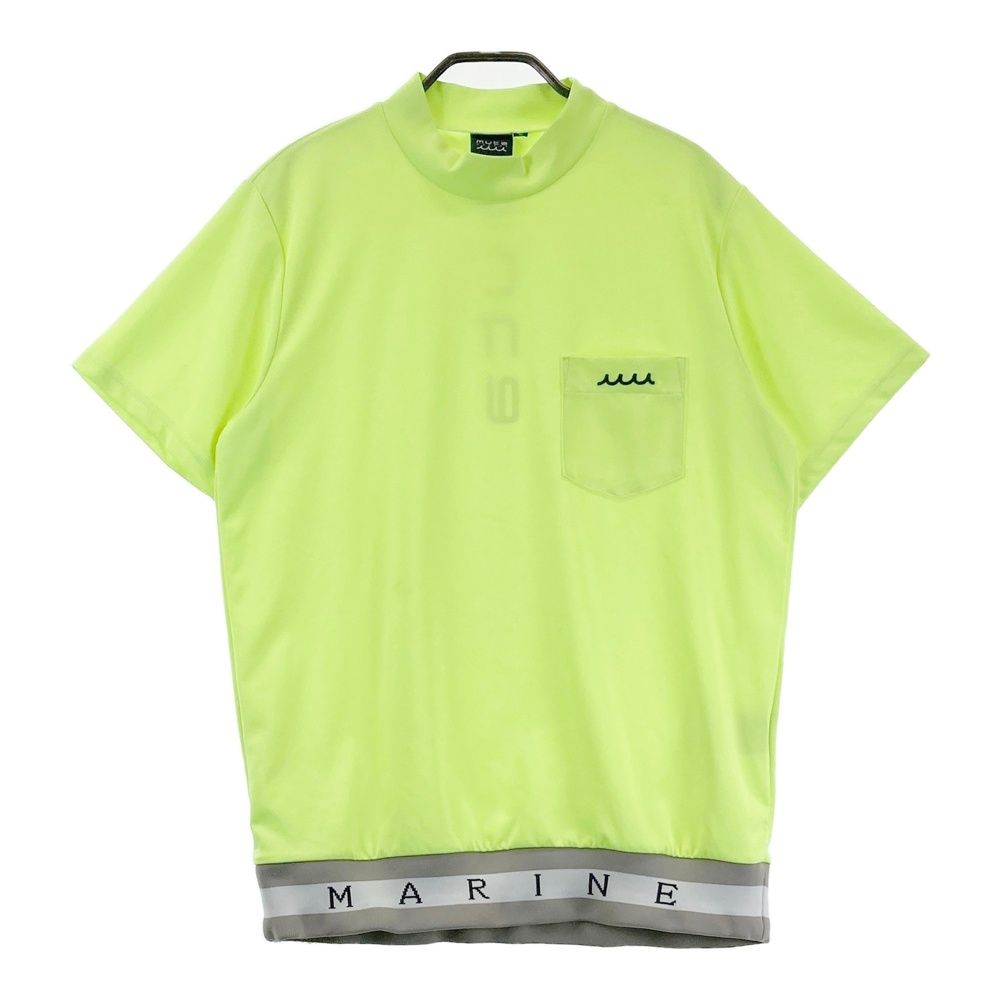 サイズ：5 MUTA MARINE ムータマリン モックネック 半袖Tシャツ グリーン系 [240101691832] ゴルフウェア メンズ ストスト