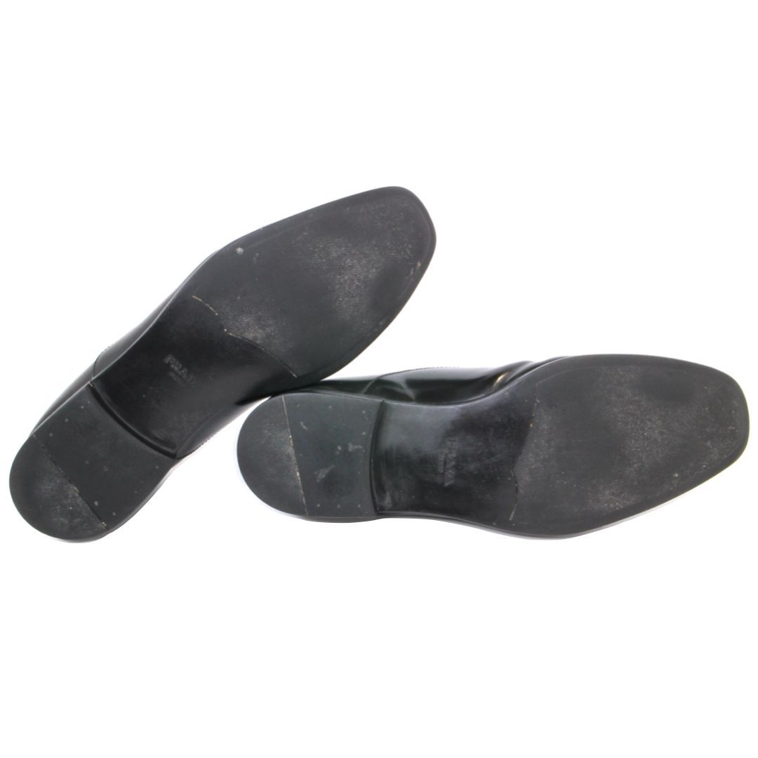 ★【PRADA/プラダ】　メンズ　シューズ　2EE029　ブラック　黒　サイズ 7cm　靴　フォーマル　ドレスシューズ　スーツ　ビジネス　モード系