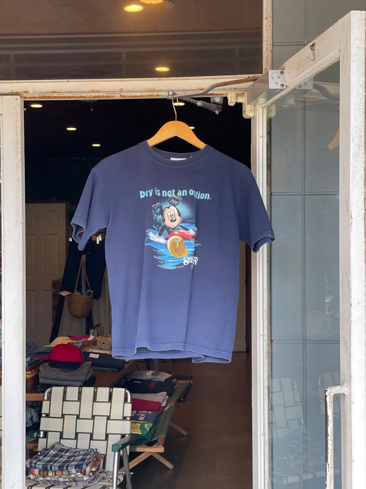 90〜00's Mickey Mouse “Splash Mountain” TEE （kids size）