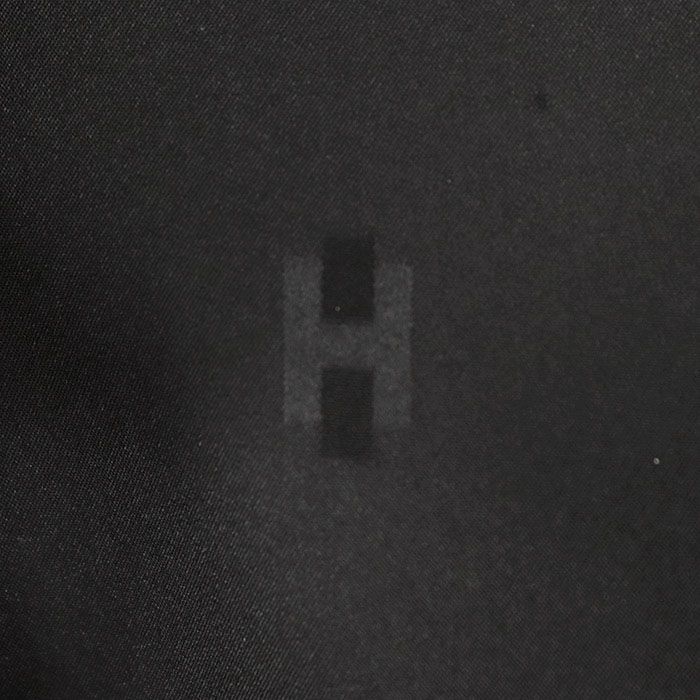 【極美品】HERMES エルメス スカート ミラノジャージー サイズ 34 レディース 2024AW Hパッサン ロゴ モチーフ ライニング ロングフレア Aライン ストレッチ ボトムス ハンガー付属 ブラック 黒 フランス製 H4H0332DR