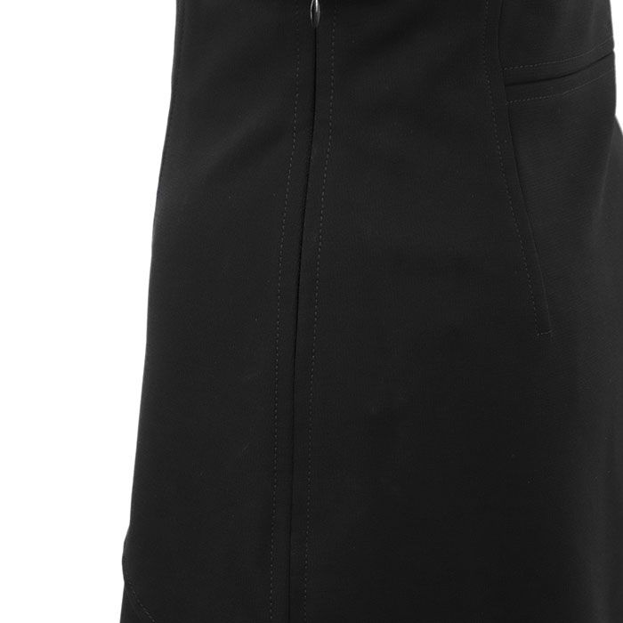 【極美品】HERMES エルメス スカート ミラノジャージー サイズ 34 レディース 2024AW Hパッサン ロゴ モチーフ ライニング ロングフレア Aライン ストレッチ ボトムス ハンガー付属 ブラック 黒 フランス製 H4H0332DR