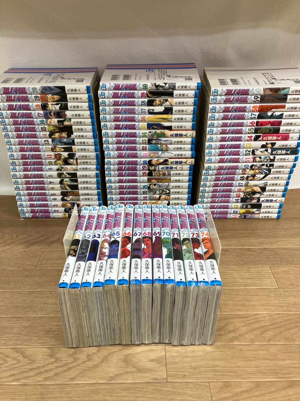 ☆【未開封あり】BLEACH ブリーチ 1～74巻 コミック全巻セット 久保帯