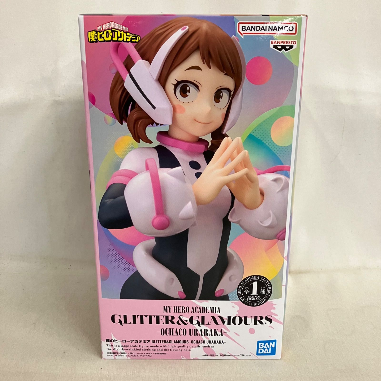 フィギュア10点セットDesktopGLITTER&GLAMOUR新品未開封 未開封 僕のヒーローアカデミア GLITTER&GLAMOURS 麗日お茶子
