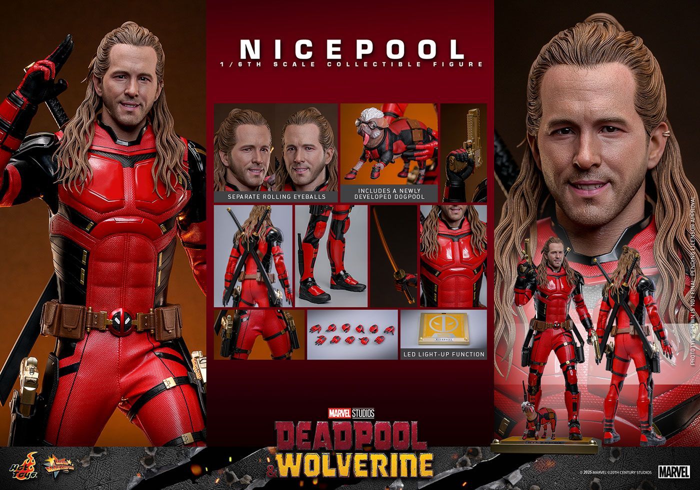 ホットトイズ ムービー・マスターピース デッドプール＆ウルヴァリン 1