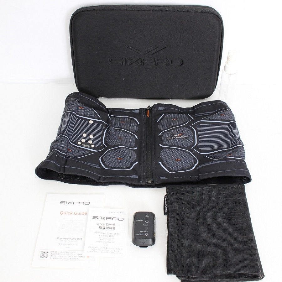 MTG SIXPAD Powersuit Core Belt SE-BS-00C-L ホームジム対応モデル Lサイズ シックスパッド パワースーツ コアベルト 本体