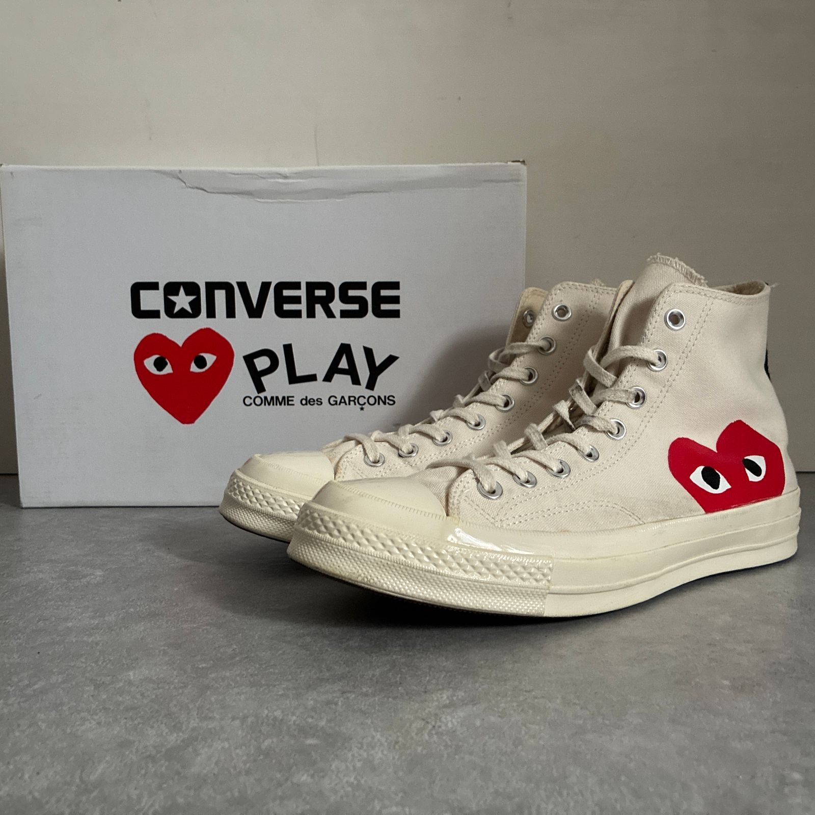 定価1.7万 箱付 PLAY CONVERSE CHUCK TAYLOR プレイ コム デ 