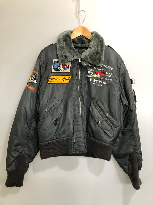 【中古品】 CLAY SMITH CAMS CSY-0055 FLIGHT JACKET フライトジャケット アウター 【145-260520-AS-5-min】