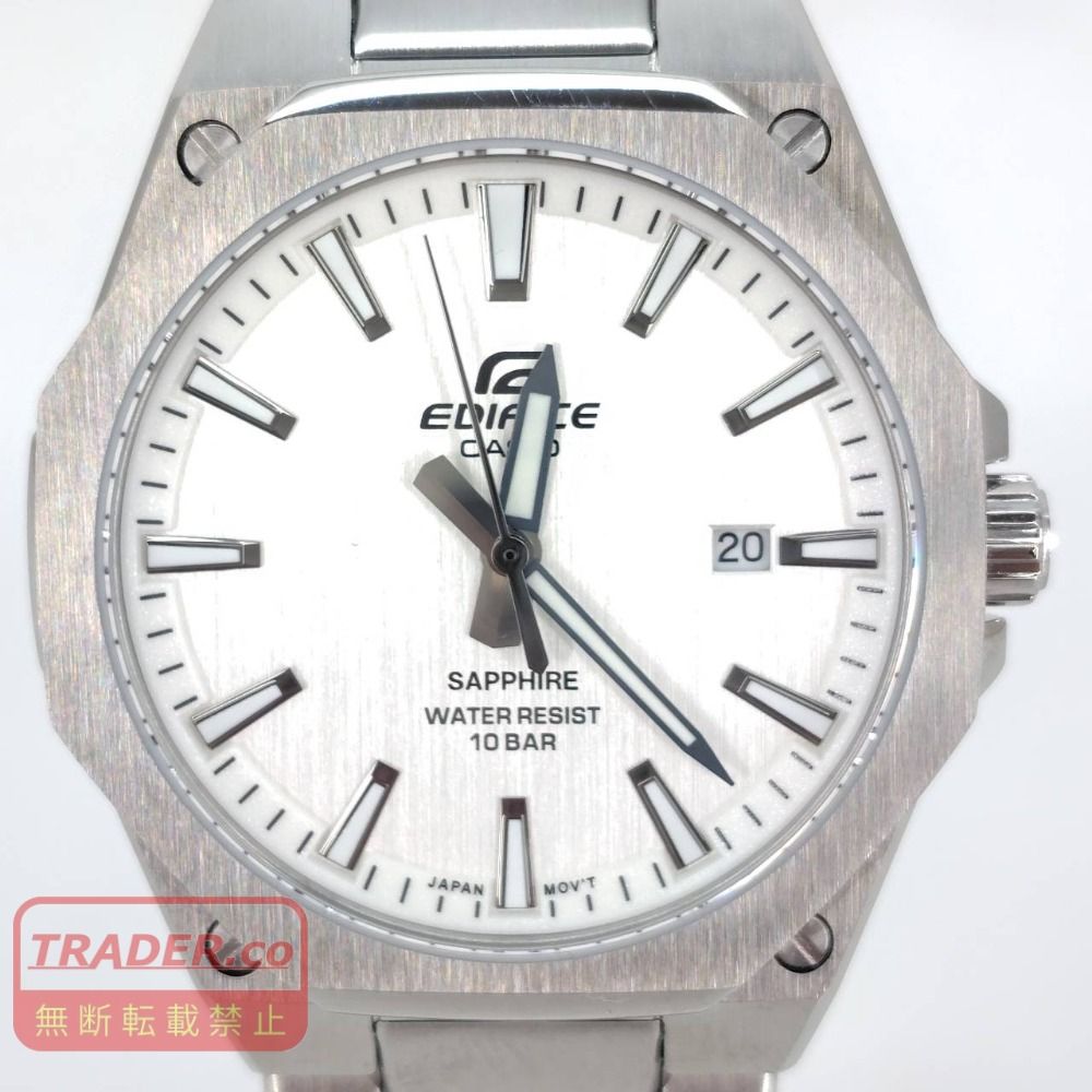 05w21571 カシオ CASIO エディフィス EDIFICE シルバー メンズ クオーツ 腕時計 EFR-S108DJ-7AJF 【中古品】 11,011円