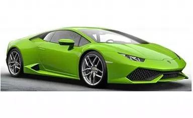【中古】ミニカー 1/43 Lamborghini Huracan LP 610-4(Verde Mantis/グリーンメタリックパール) -ランボルギーニ ウラカンLP610-4- [LS426C]