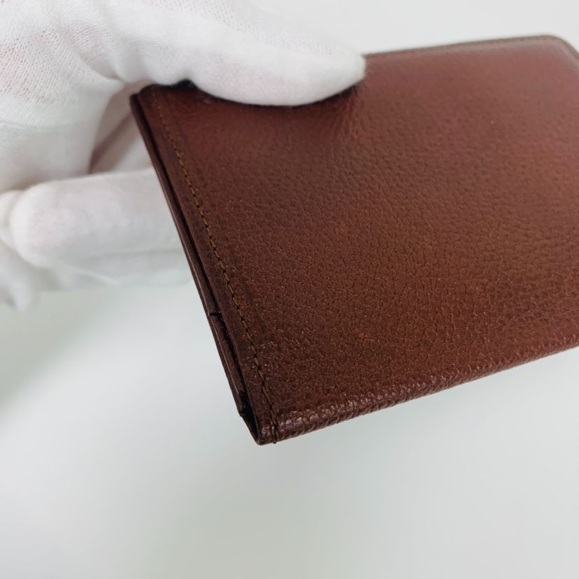 人気】BURBERRY バーバリー 名刺入れ カードケース レザー ボルドー