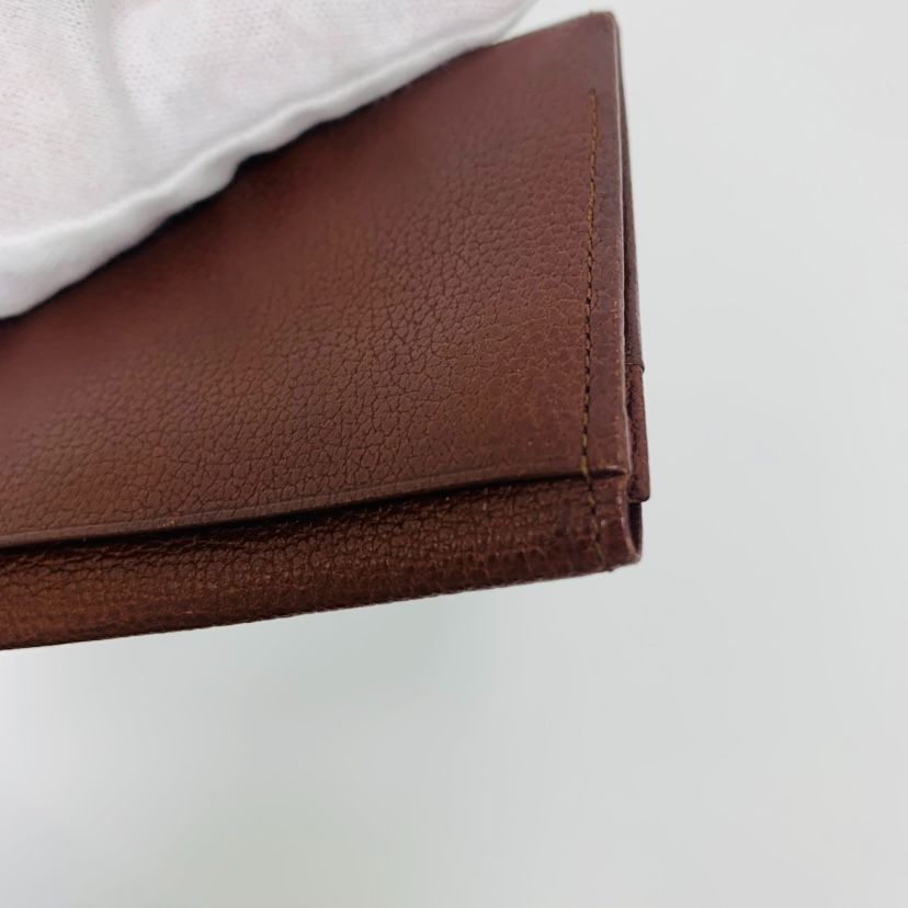 人気】BURBERRY バーバリー 名刺入れ カードケース レザー ボルドー