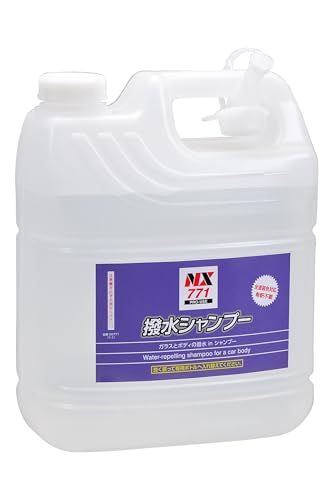 イチネンケミカルズ(Ichinen Chemicals) 車用 シャンプー 撥水シャンプー 4L NX771 シャンプーと同時に撥水コーティング 原液をスポンジにつけ洗車するだけ プロ仕様(沖縄・離島の方発送不可）) fcc40675
