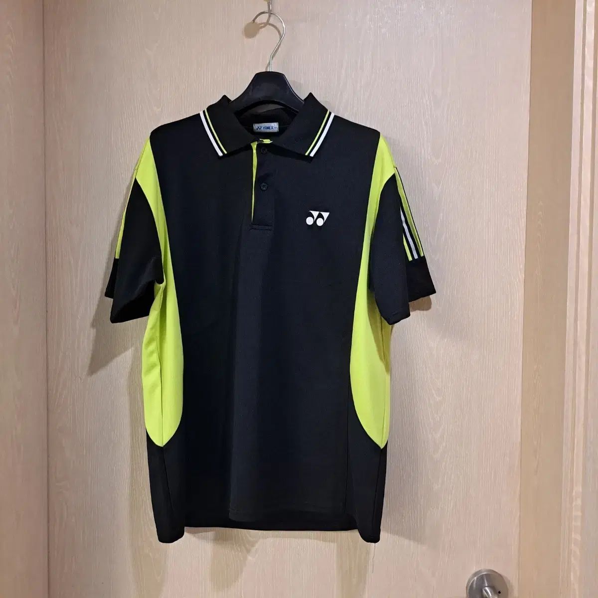 YONEX ヨネックス バドミントン 半袖 Tシャツ ブラック/ライム