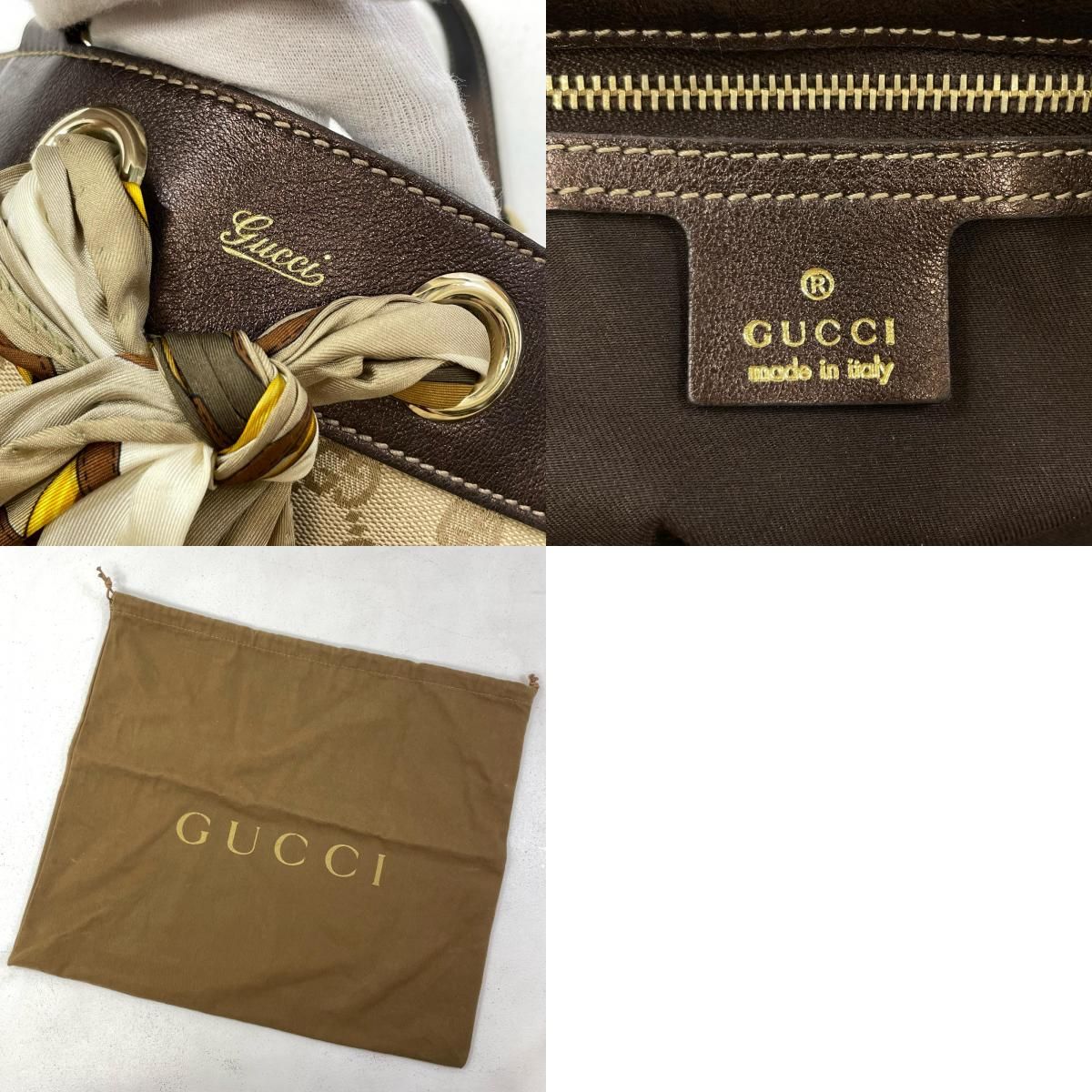 中古】GUCCI | グッチ GGキャンバス トートバッグ 162879・467891
