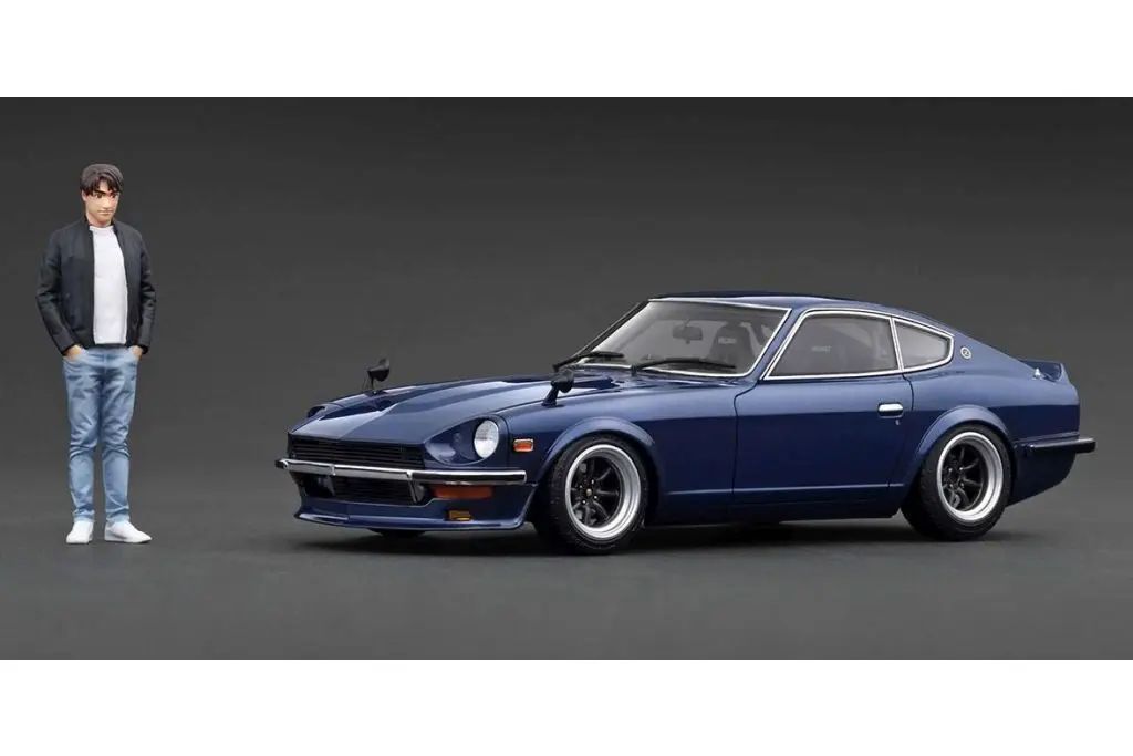新品】ミニカー 1/18 NISSAN Fairlady Z (S30)(ブルー)Devil's Z With