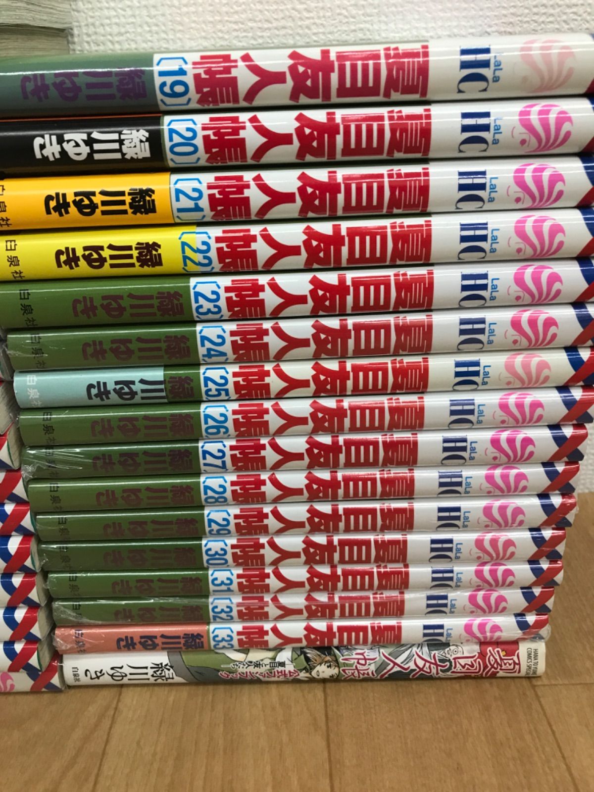 ☆【未開封あり】夏目友人帳 1~33巻＋公式ファンブック-夏目と友人たち