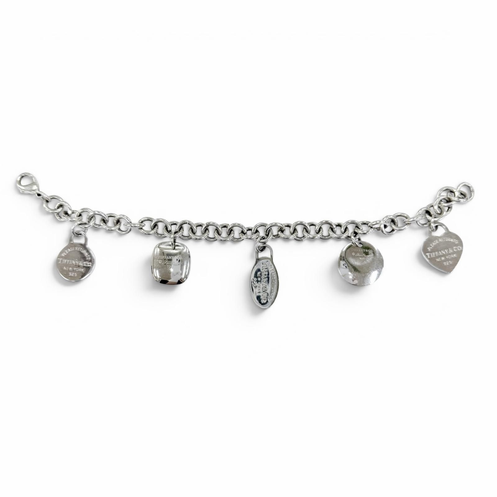 美品☆TIFFANY&Co. ティファニー リターントゥ マルチタグ 925 希少 