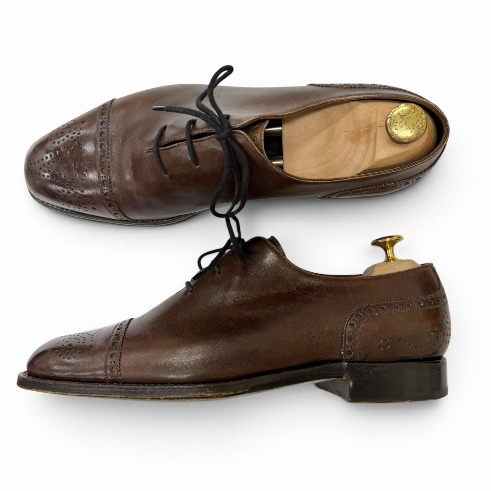 良品□Silvano Lattanzi シルヴァノラッタンジ レザー メダリオン 