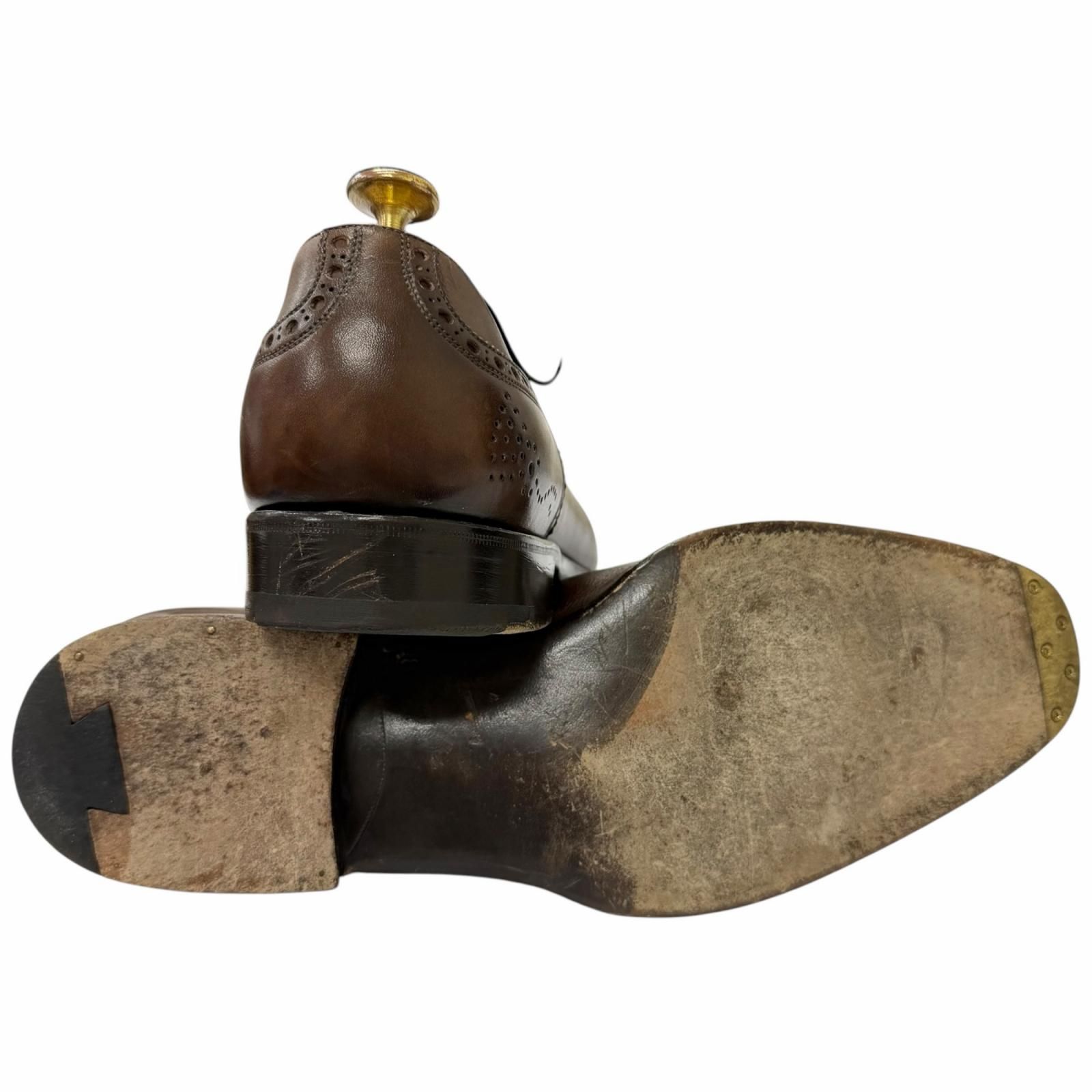 良品□Silvano Lattanzi シルヴァノラッタンジ レザー メダリオン 