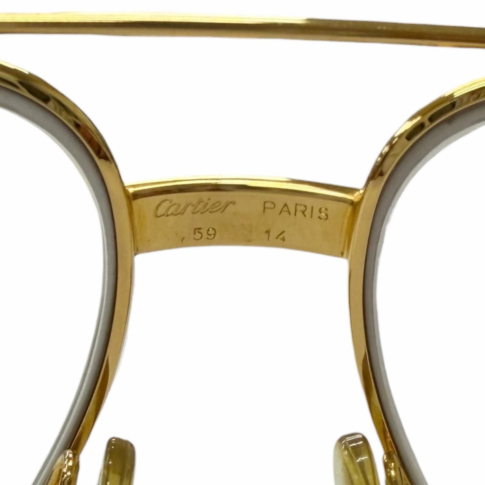 美品□Cartier カルティエ ヴィンテージ 140 トリニティ ツーブリッジ