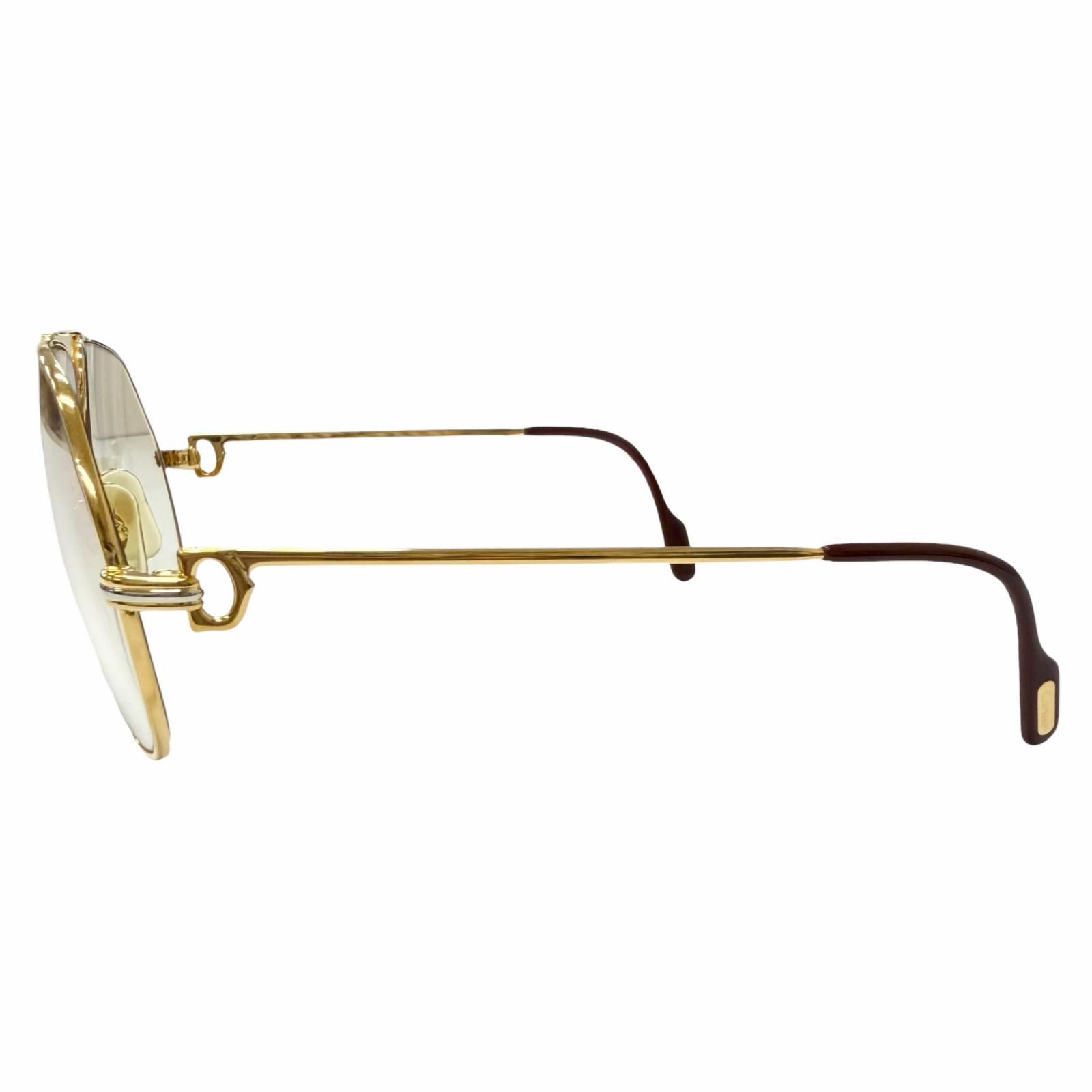 ※  Cartier/カルティエ　ヴィンテージ　メガネ Cartier（カルティエ） レア超美品 トリニティ ヴィンテージ ウッド