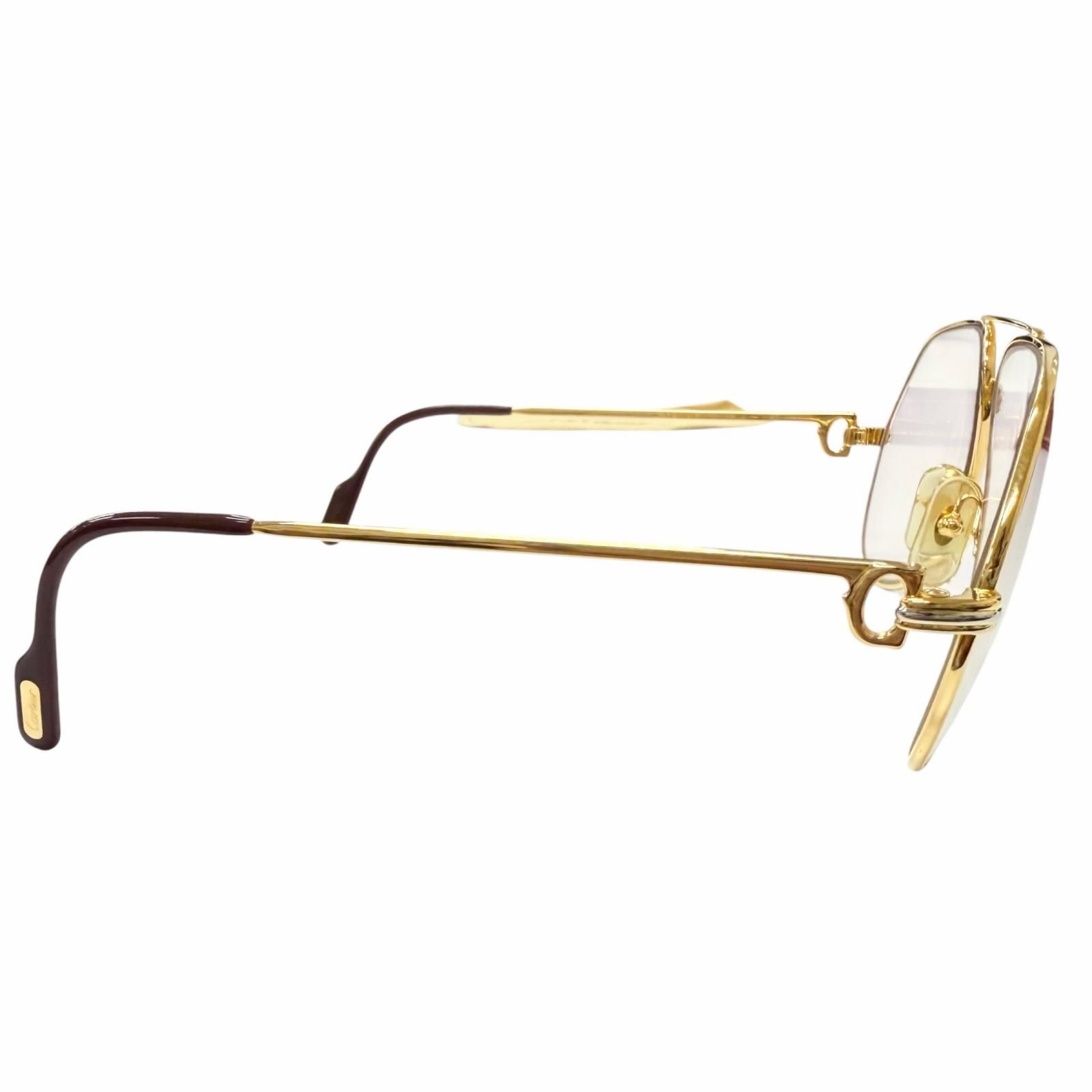 美品□Cartier カルティエ ヴィンテージ 140 トリニティ ツーブリッジ