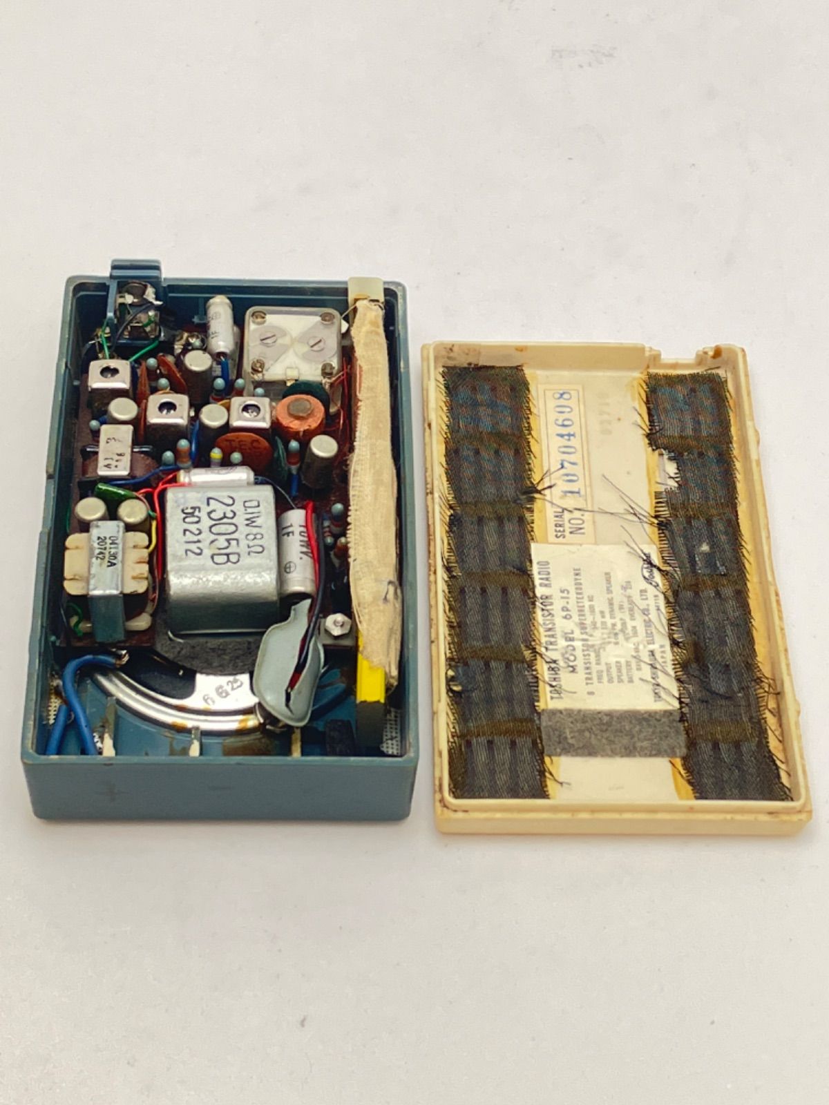 昭和レトロ　東芝　トランジスタラジオ GP-15　動作品　動画あり ☆ Toshiba 東芝 GP-15 トランジスタラジオ - メルカリ
