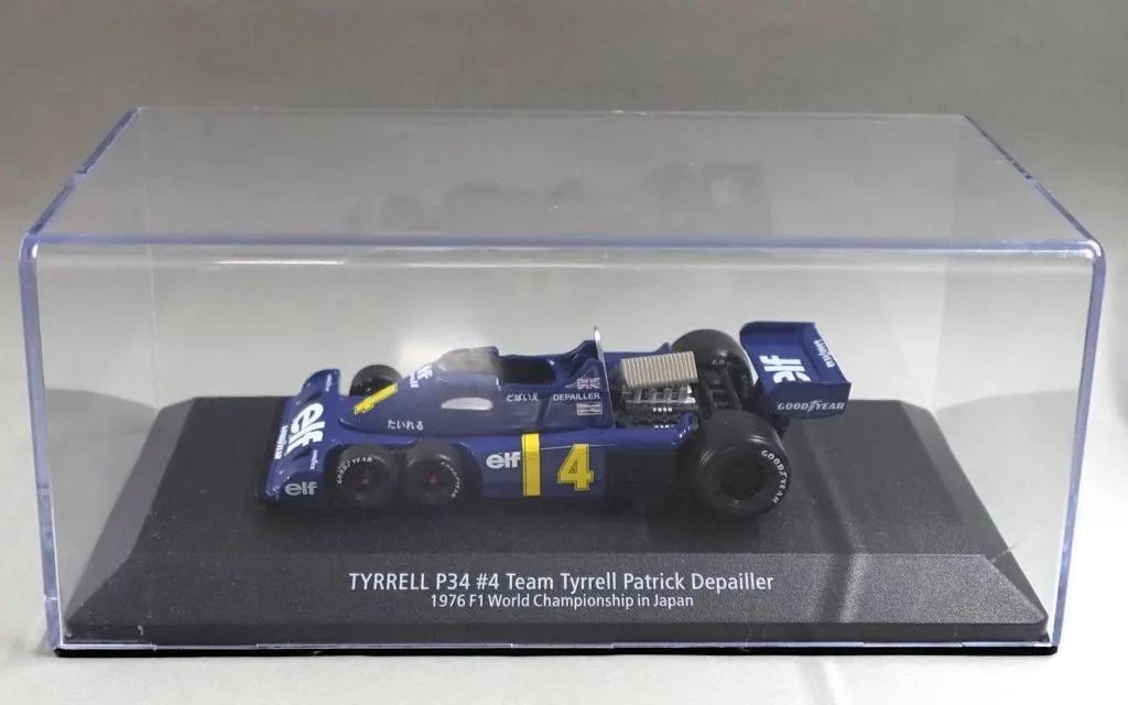 中古】ミニカー 1/43 TYRRELL P34 Team Tyrrell Patrick Depailler