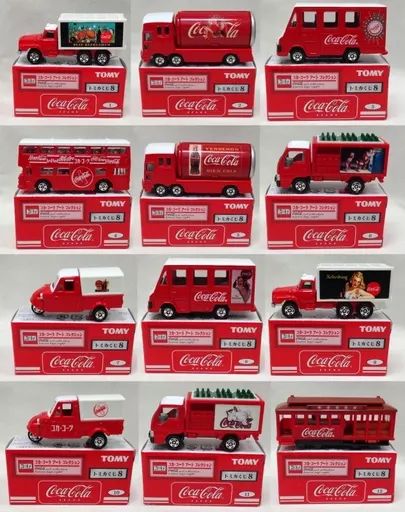 【中古】トミカ 全12種セット 「トミカくじ 8 コカ・コーラ アート コレクション」