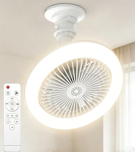 【正逆回転対応・改良モデル】Torega シーリングファンライト LED ファン付き照明 天井扇風機 24W 2000lm E26口金 DCモーター 無段階調光調色 三段階風量調節 壁スイッチ メモリ機能搭載 リモコン付 タイマー 角度調整可 4c50664a