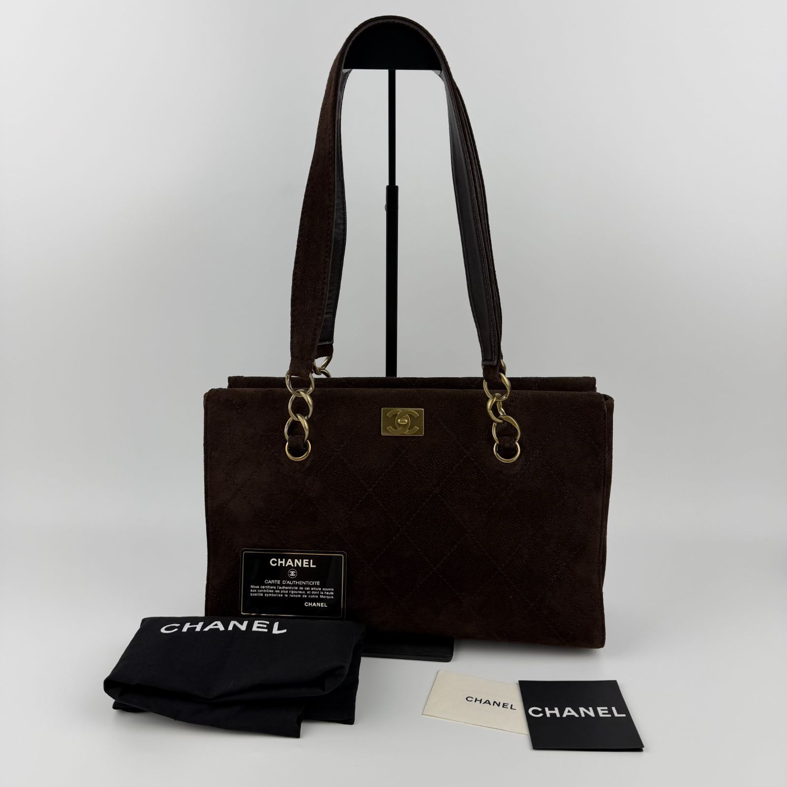 中古】CHANEL シャネル ココマーク マトラッセ ショルダーバッグ 