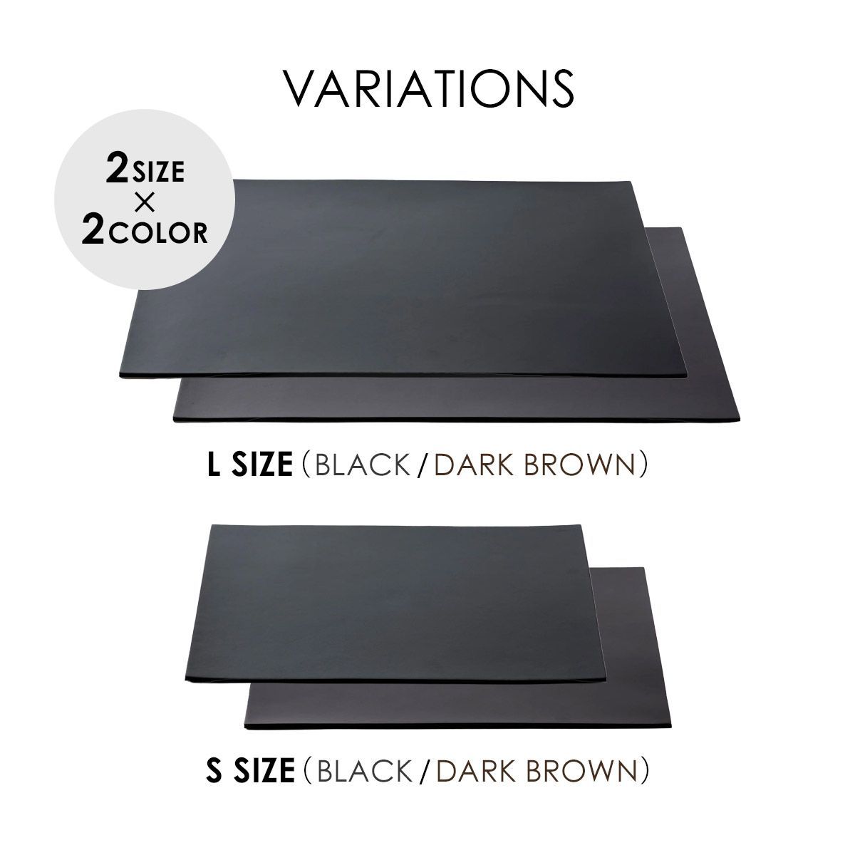 文房具・事務用品 Leather Desk Mat レザーデスクマット [Sサイズ