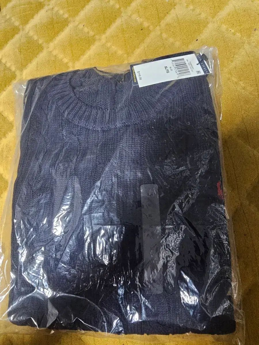 得価，人気セール ポロ ラルフローレン ケーブルニット XL ネイビー