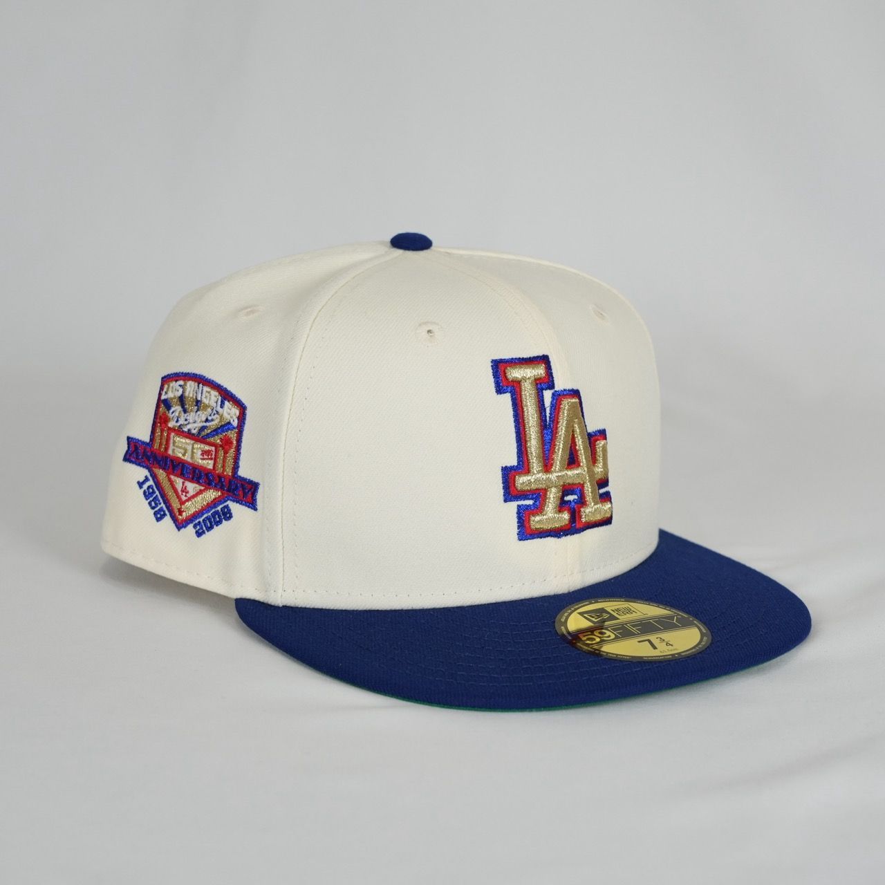 【新品】ロサンゼルス・ドジャース New Era Los Angeles Dodgers 59Fifty 50th Anniversary 7 3/4 (61.5cm) ニューエラ 59FIFTY キャップ MLB 限定 大谷翔平 山本由伸