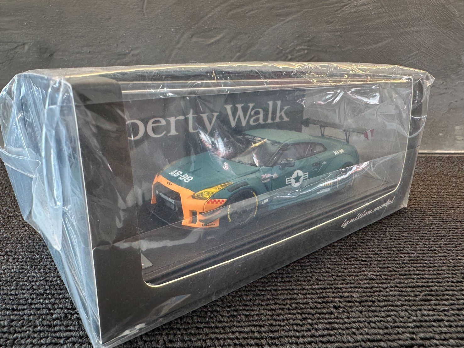 LIBERTY WALK】ignition model 1/43 LB-WORKS NISSAN GT-R R35 Type2