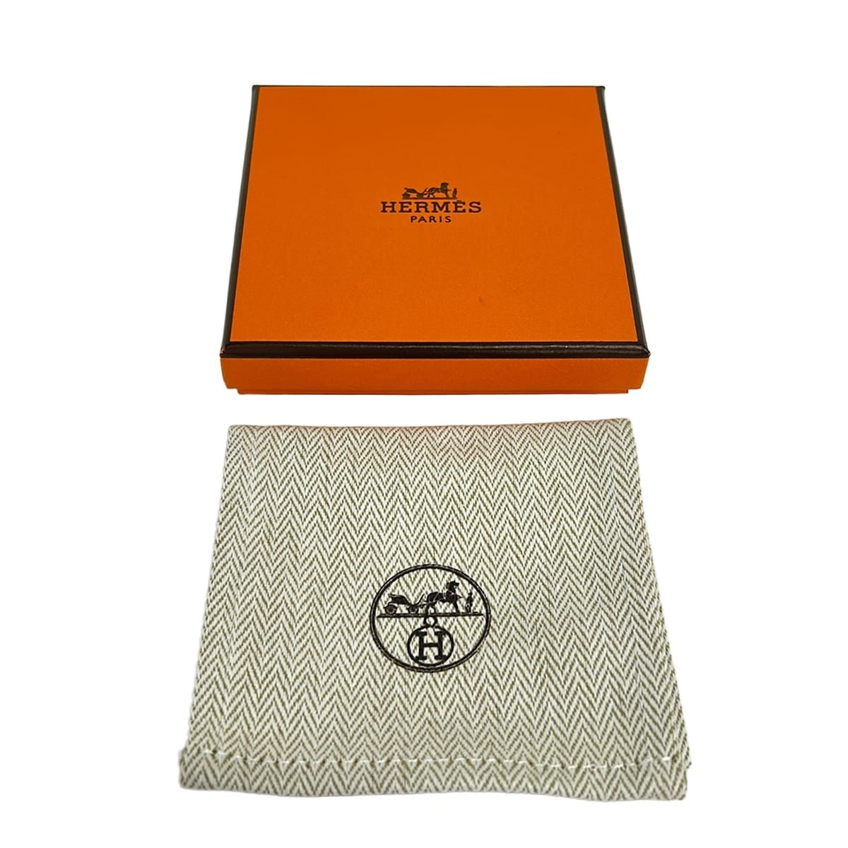 HERMES(エルメス) ブレスレット美品 アピ3 黒×フォーヴ シルバー金具
