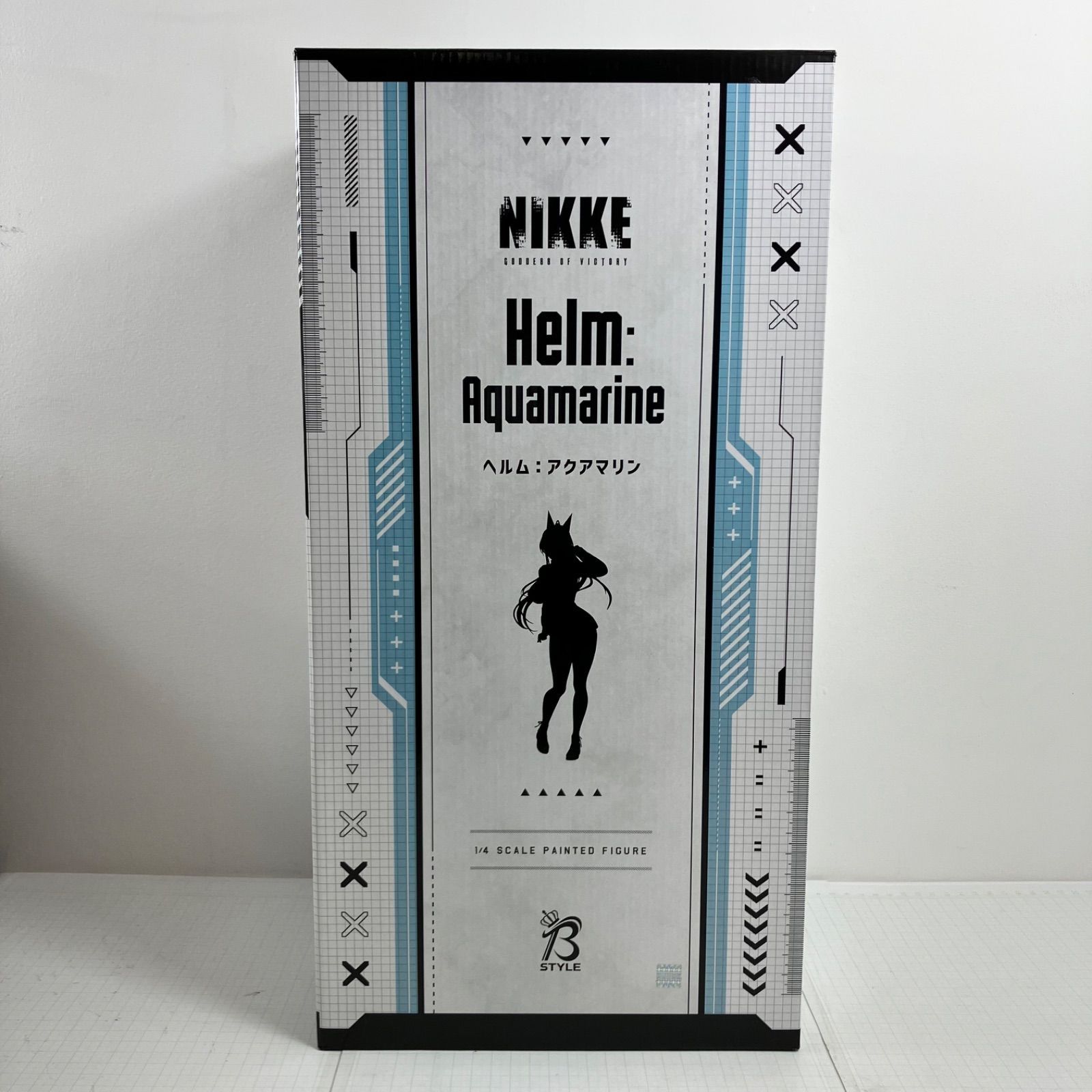 瀬戸店】勝利の女神：NIKKE ヘルム：アクアマリン 1/4 フィギュア 