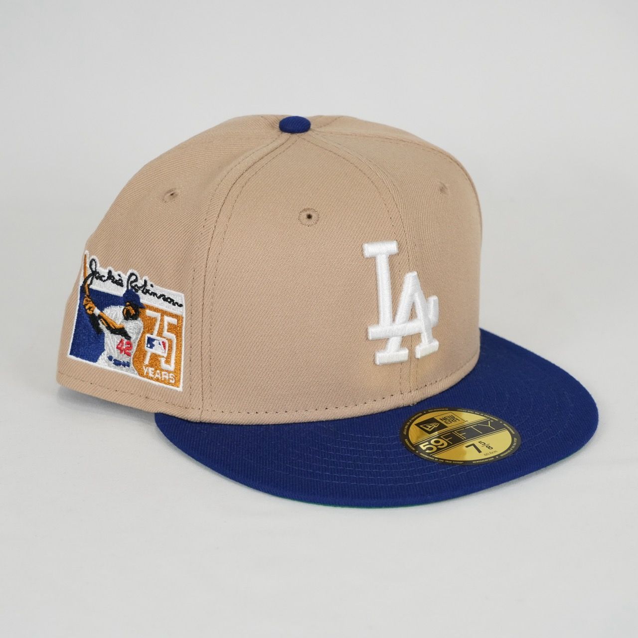 【新品】ロサンゼルス・ドジャース New Era Los Angeles Dodgers 59Fifty 75 Years jackie robinson 7 5/8 (60.6cm) ニューエラ 59FIFTY キャップ MLB 限定 大谷翔平 山本由伸