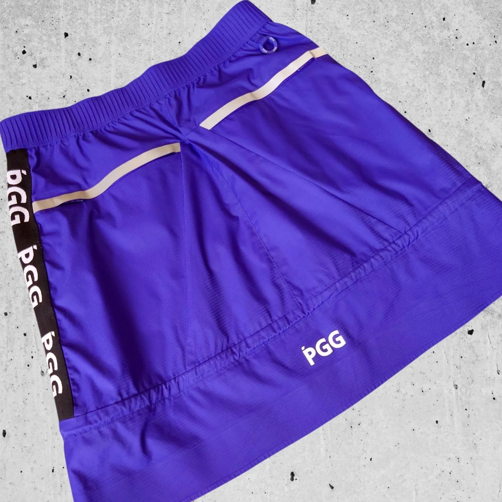 極美品 PGG TUFLEX GOLF ナイロンストレッチスカート タフレックス