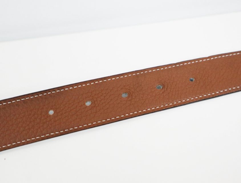 エルメス HERMES コンスタンス シルバー リバーシブル レザー ブラック