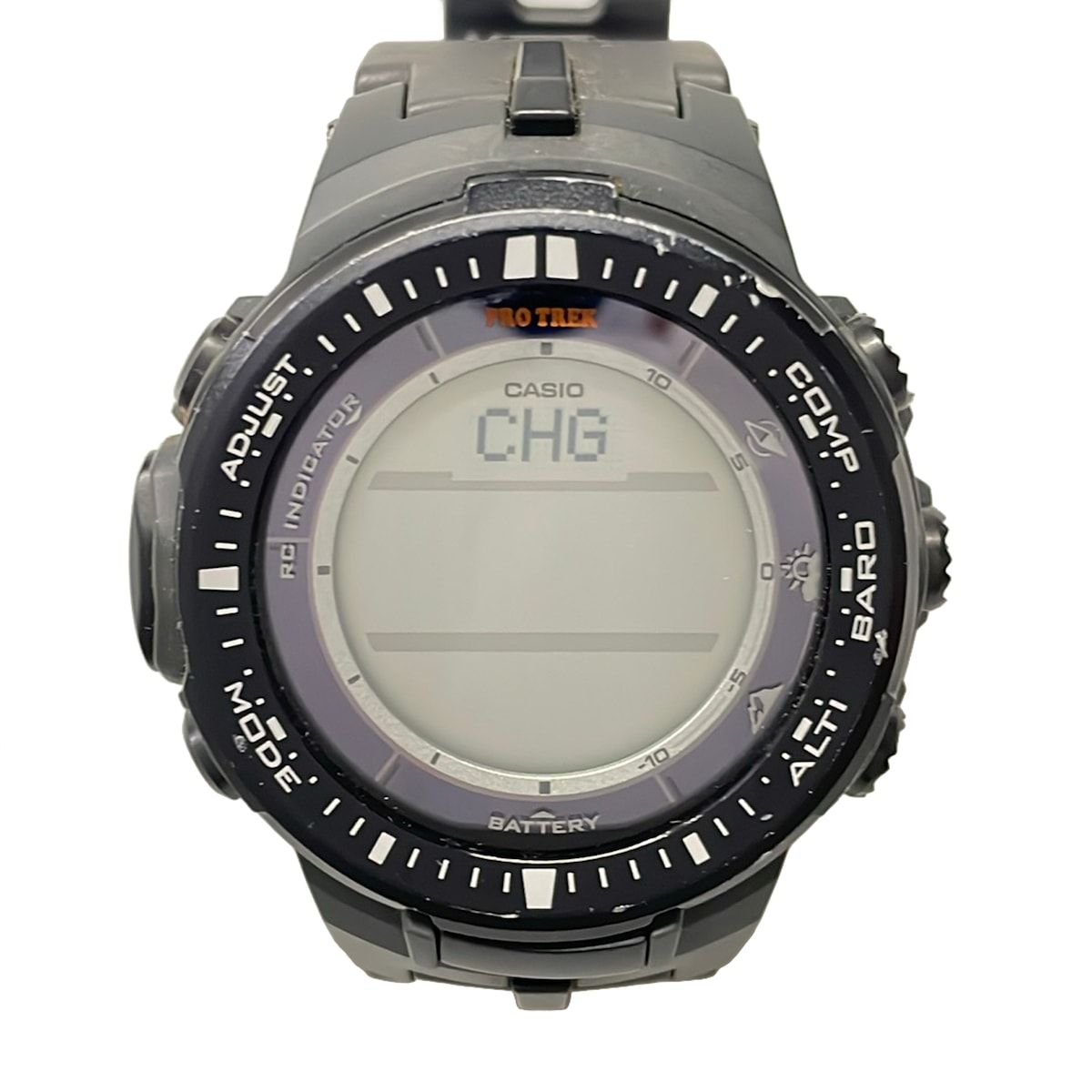 CASIO(カシオ) 腕時計美品 PRO TREK(プロトレック) PRW-3000-1JF メンズ 黒