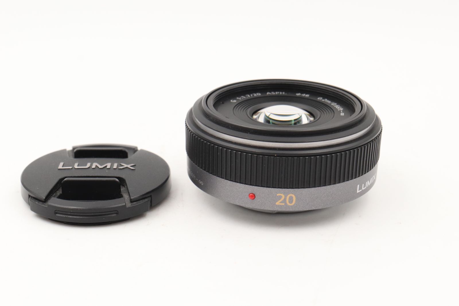 極上品☆LUMIX G 20mm F1.7 ASPH. H-H020 マイクロフォーサーズ 単焦点