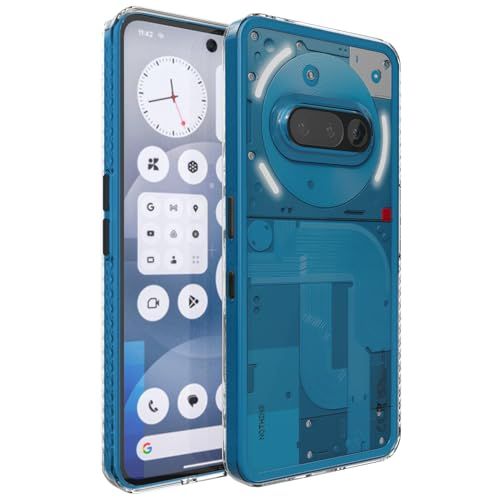 「黄ばみ防止・落下保護」TUDIA ウルトラクリアフィット Nothing Phone 3a ケース 対応, 【LUCION】耐衝撃 TPU バンパー 黄ばみ防止 透明ハードバック 超スリムグリップ Nothing Phone 3a カバー 3871db6f